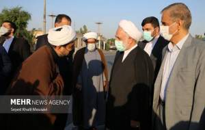 لحظه ورود رئیس قوه قضائیه به خوزستان  <img src="https://cdn2.jahannews.com/images/picture_icon.png" width="16" height="16" border="0" align="top">