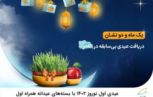 عیدی اول نوروز ۱۴۰۲ با بسته‌های عیدانه همراه اول
