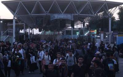 تردد در مرز مهران از دو میلیون نفر گذشت  <img src="https://cdn2.jahannews.com/images/video_icon.png" width="16" height="16" border="0" align="top">
