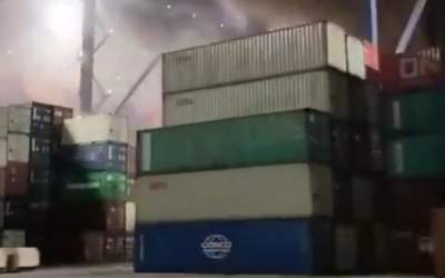 تصاویری از انفجار در بندر اصلی آمریکا  <img src="https://cdn2.jahannews.com/images/video_icon.png" width="16" height="16" border="0" align="top">