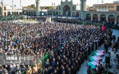 مراسم تشییع پیکرهای ۷ شهید گمنام -قم  <img src="https://cdn2.jahannews.com/images/picture_icon.png" width="16" height="16" border="0" align="top">