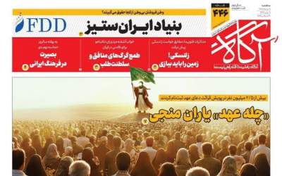 صفحه نخست روزنامه‌های سیاسی و اقتصادی سه‌شنبه ۹ دی ۱۴۰۴  