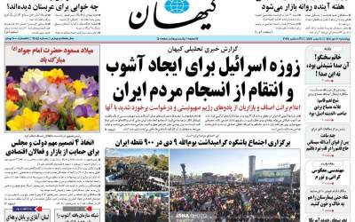 صفحه نخست روزنامه‌های سیاسی و اقتصادی چهارشنبه ۱۰ دی ۱۴۰۴  