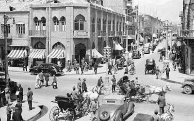 عکس/ میدان  توپخانه  قدیم  و خیابان  لاله‌زار   کهنه