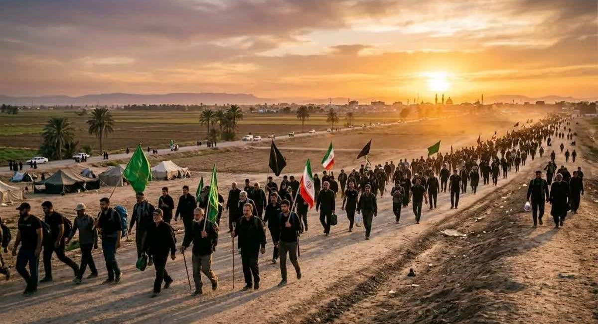 فاصله نجف تا کربلا چند عمود است؟ +مدت زمان پیادهروی اربعین فاصله نجف تا کربلا چند عمود است؟ +مدت زمان پیادهروی اربعین