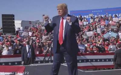 بلژیکی‌ها، ترامپ را با رقص مسخره کردند!  