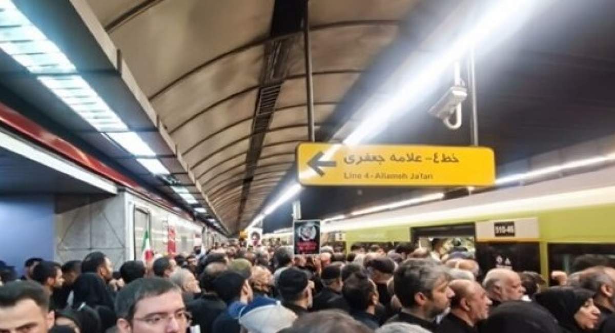 رکورد مترو تهران در جابه‌جایی ۱۴.۶ میلیون مسافر