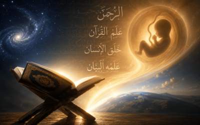 خدا چگونه قبل از خلقت انسان به او آموزش قرآن داد؟