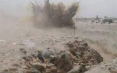 انهدام مخفیگاه‌‌های داعش در عملیات حشد شعبی